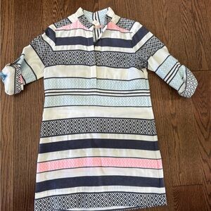 Hutch Women's Casual Dress - Navy, Pink, White